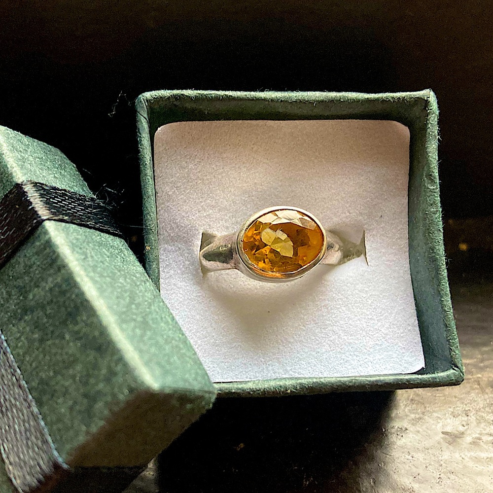 Vintage Citrine ring